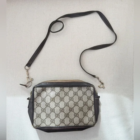 Gucci Monogram Crossbody Bag - Picture 1 of 8